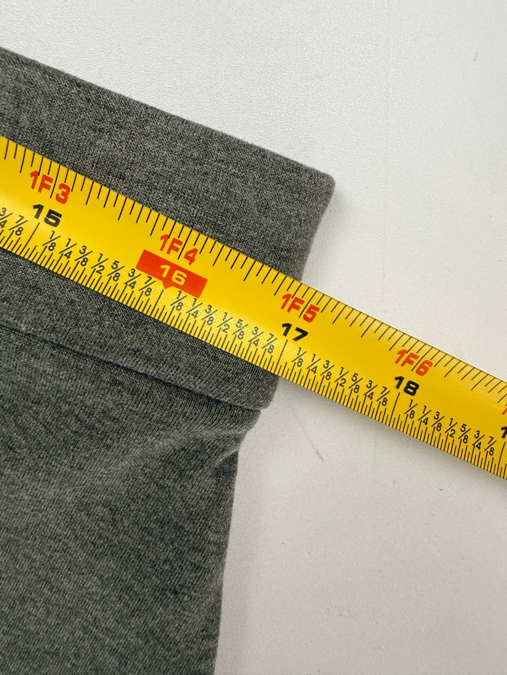 NWT Express Gray Knit Midi Pencil Skirt Size L Stretch Pull-On Minimalist - Picture 7 of 7